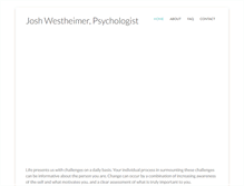 Tablet Screenshot of jwestheimer.com